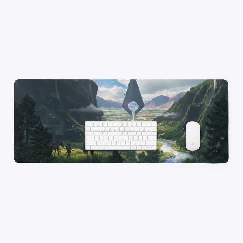 Menyr Splash Art - Desk Mat